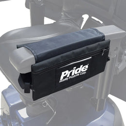 Pride Mobility Saddle Bag on power wheelchair
