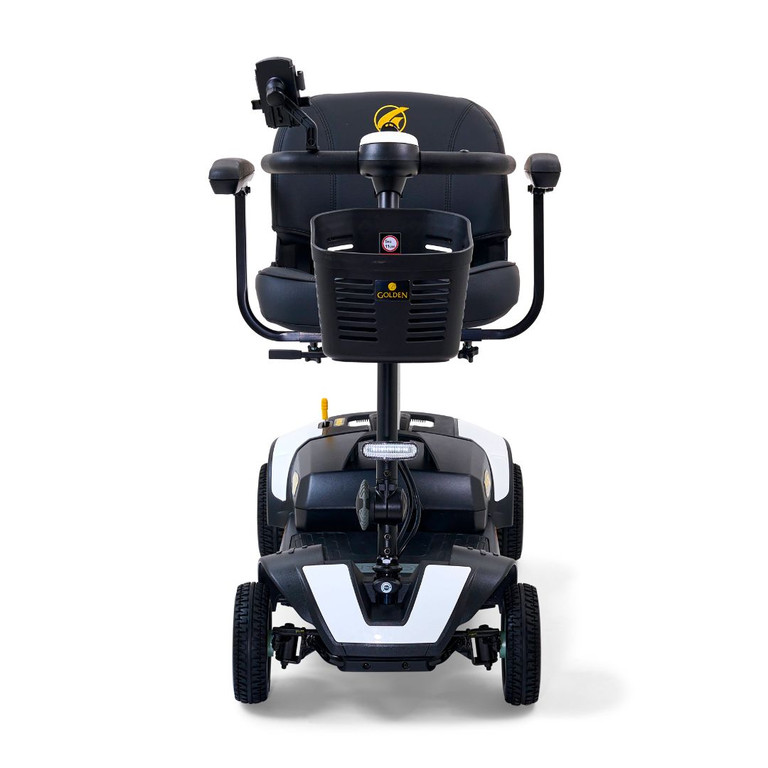 Buzzaround XL 4-Wheel Crisp White Front View