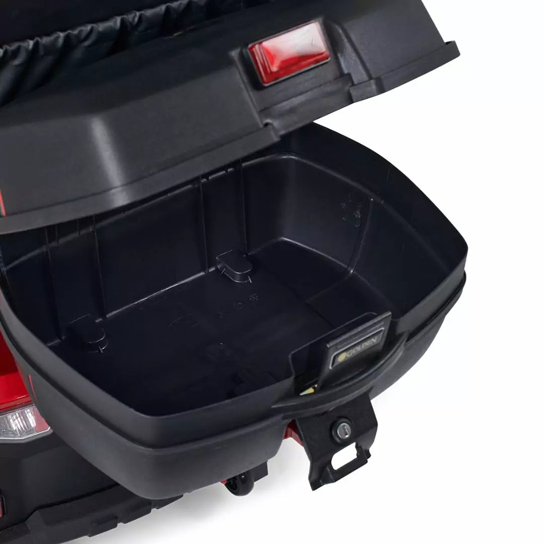 Golden Eagle Crimson Red Rear Storage Open