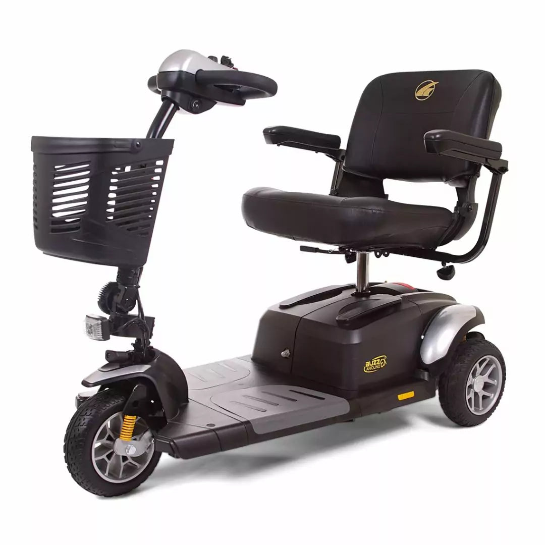 Buzzaround EX 3-Wheel Stone Grey Angled View