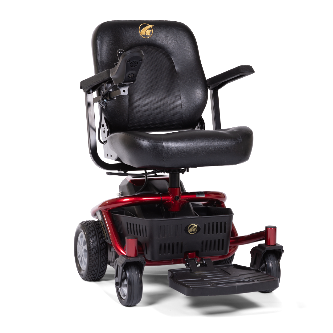 Golden LiteRider Envy Red Angled View