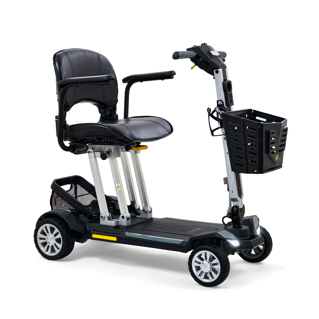 Buzzaround CarryOn Stone Grey Angled View