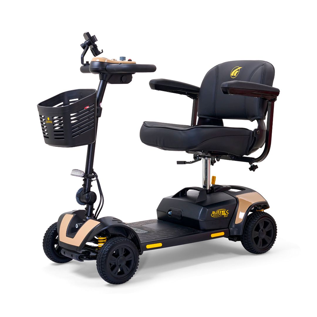 Buzzaround XLS-HD 4-Wheel Desert Tan Angled View