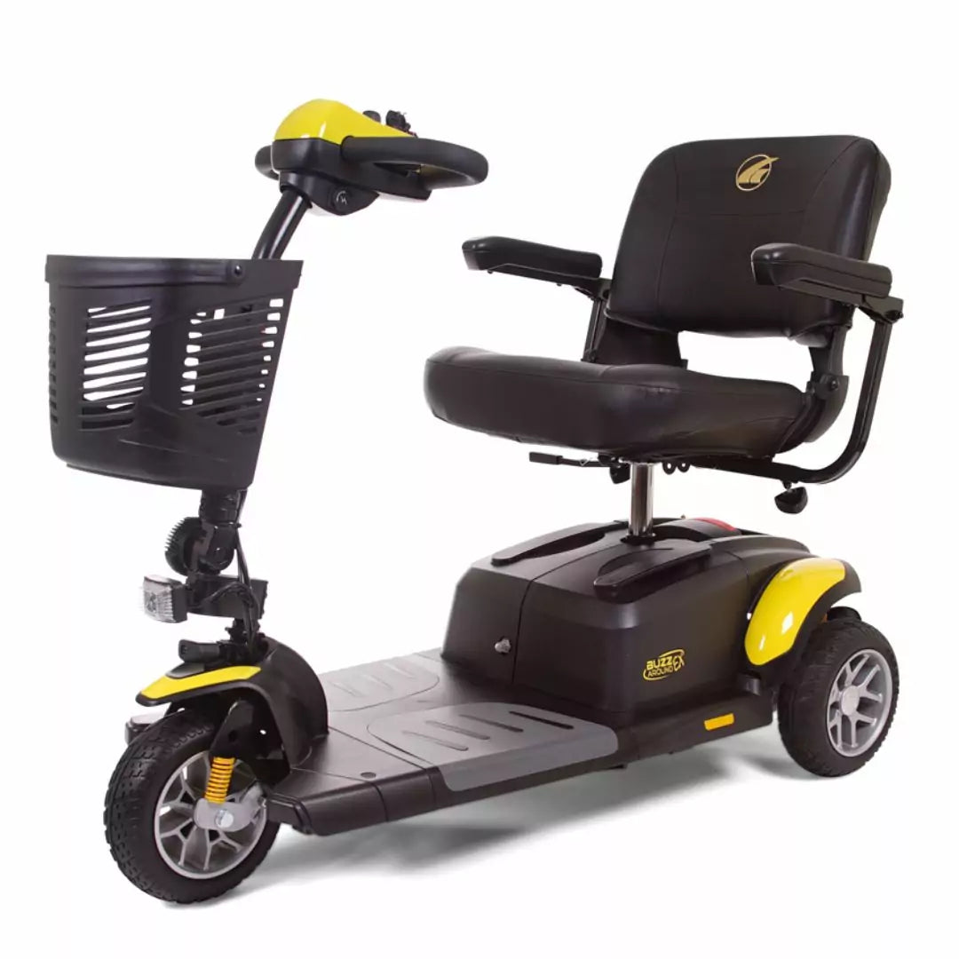 Buzzaround EX 3-Wheel Canary Yellow Angled View