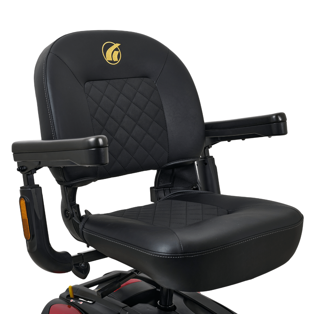 Buzzaround EX 3-Wheel Velvet Red Seat