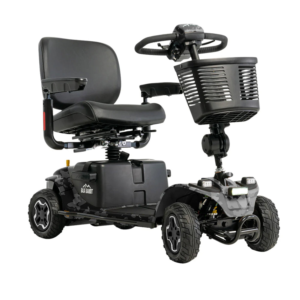 BAJA Bandit 4-Wheel Black Camo Angle Right View