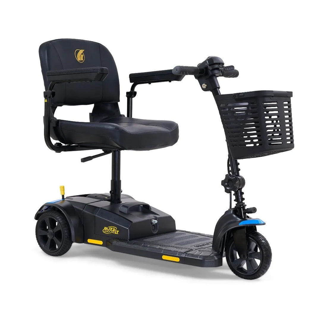 Buzzaround LT 3-Wheel Blue Right Angled View