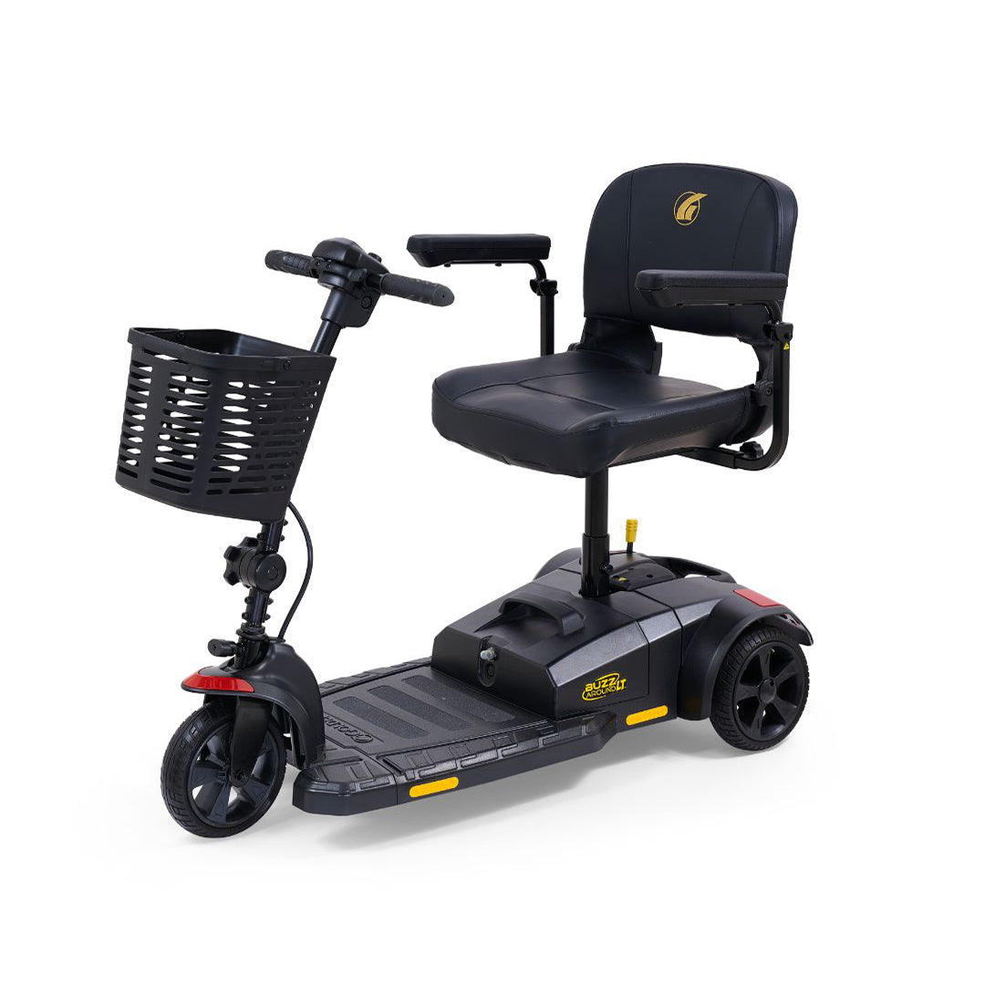 Buzzaround LT 3-Wheel Red Angled View