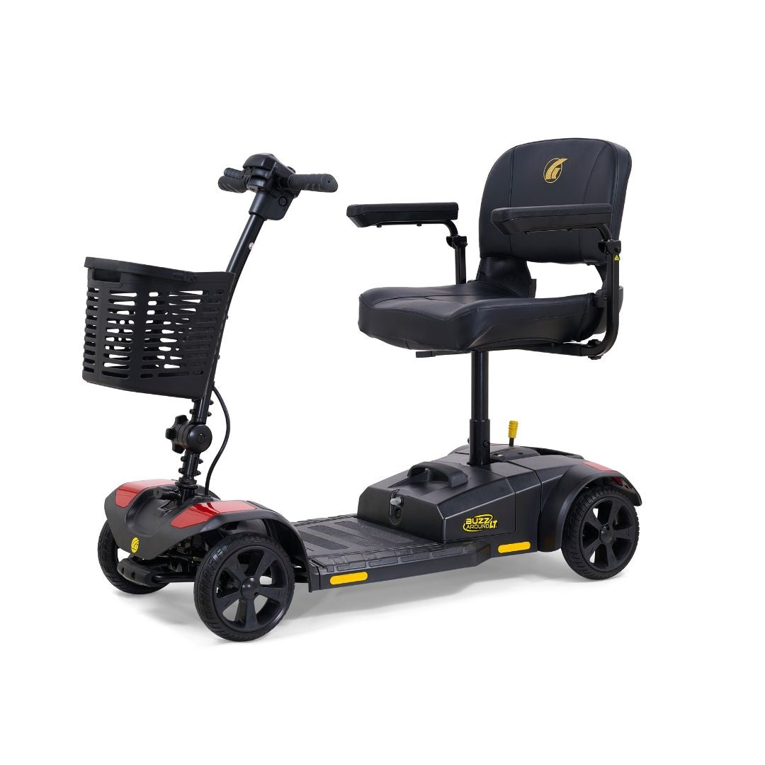 Buzzaround LT 4-Wheel Red Angled View