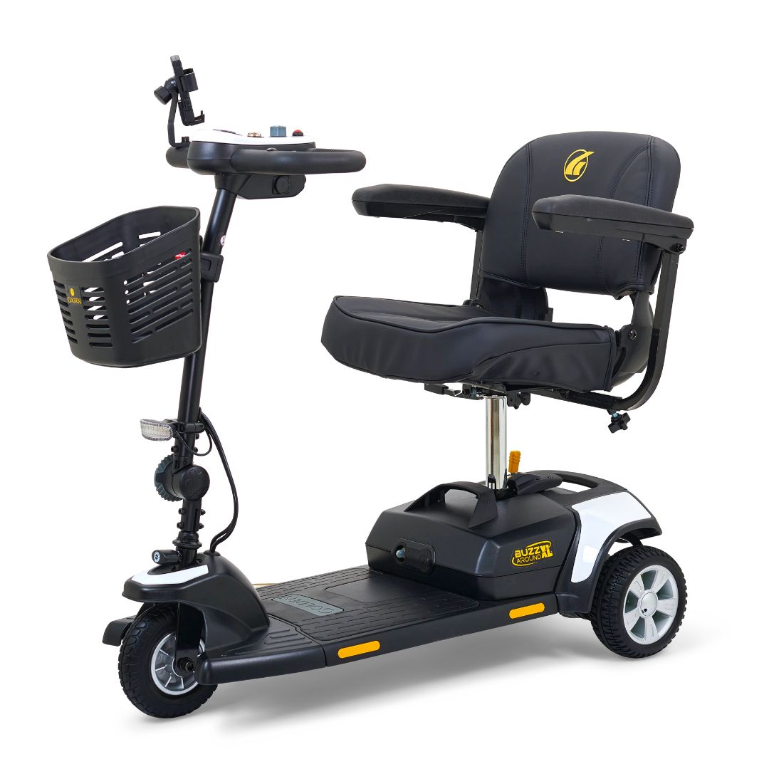 Buzzaround XL 3-Wheel Crisp White Angled View