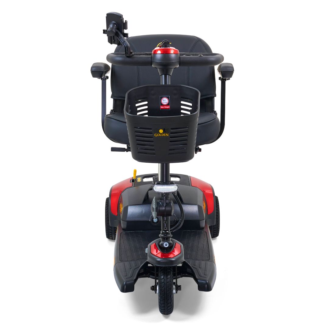 Buzzaround XL 3-Wheel Velvet Red Front View