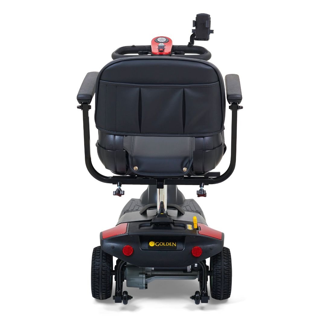 Buzzaround XL 3-Wheel Velvet Red Rear View