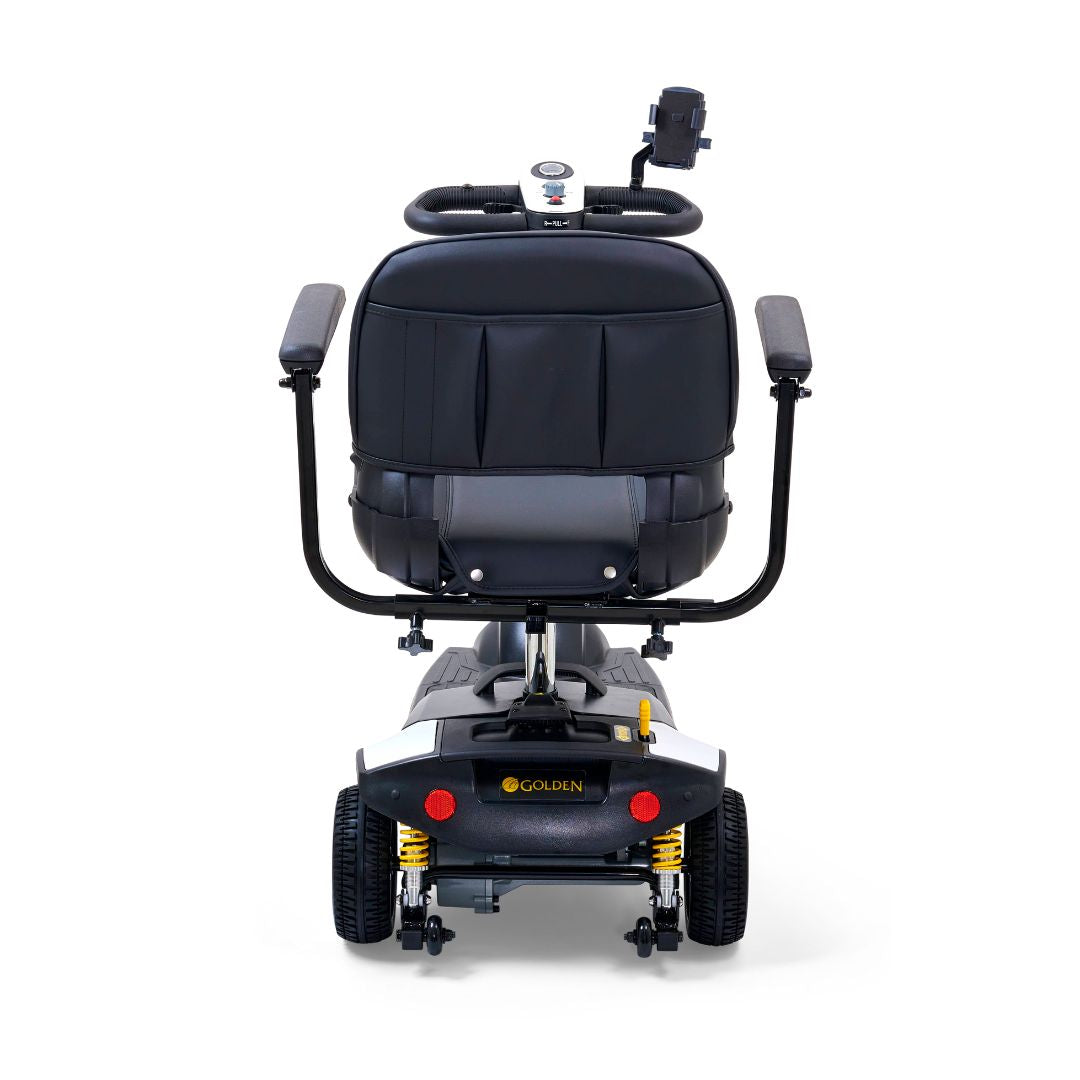 Buzzaround XLS-HD 3-Wheel Crisp White Rear View