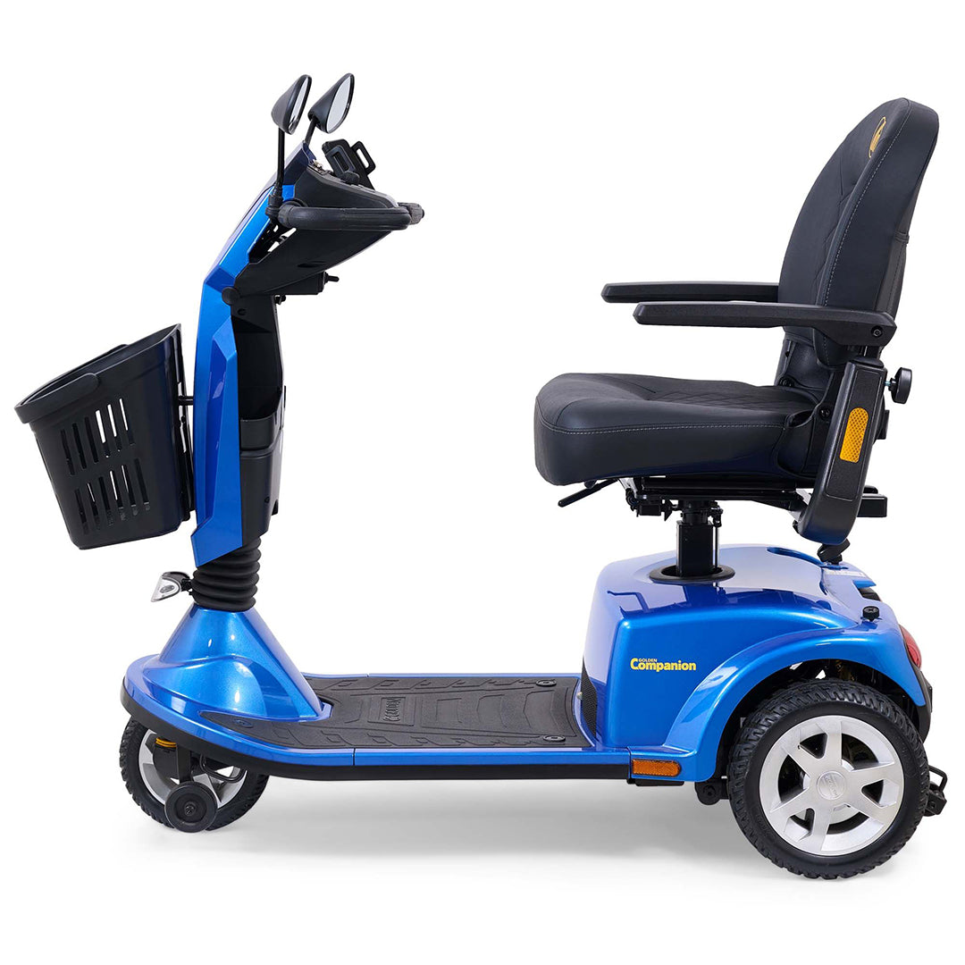 Companion 3-Wheel Full Size Azure Blue Left Side View