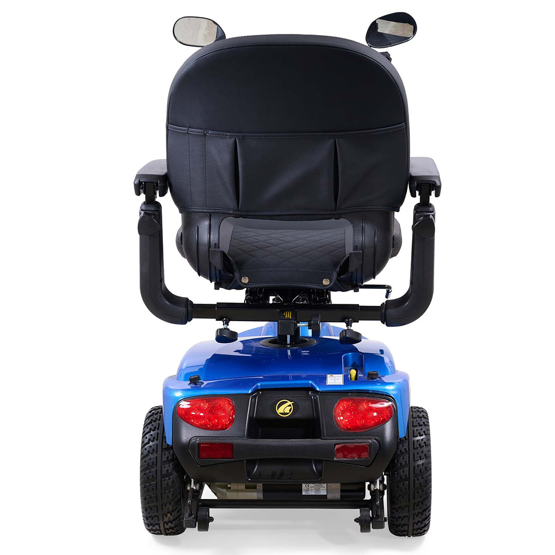 Companion 3-Wheel Full Size Azure Blue Rear View