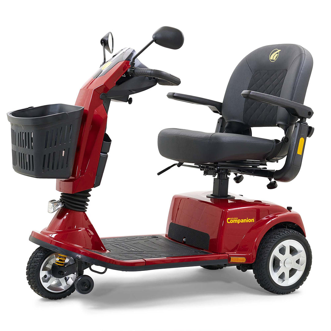 Companion 3-Wheel Full Size Crimson Red Left Angled View