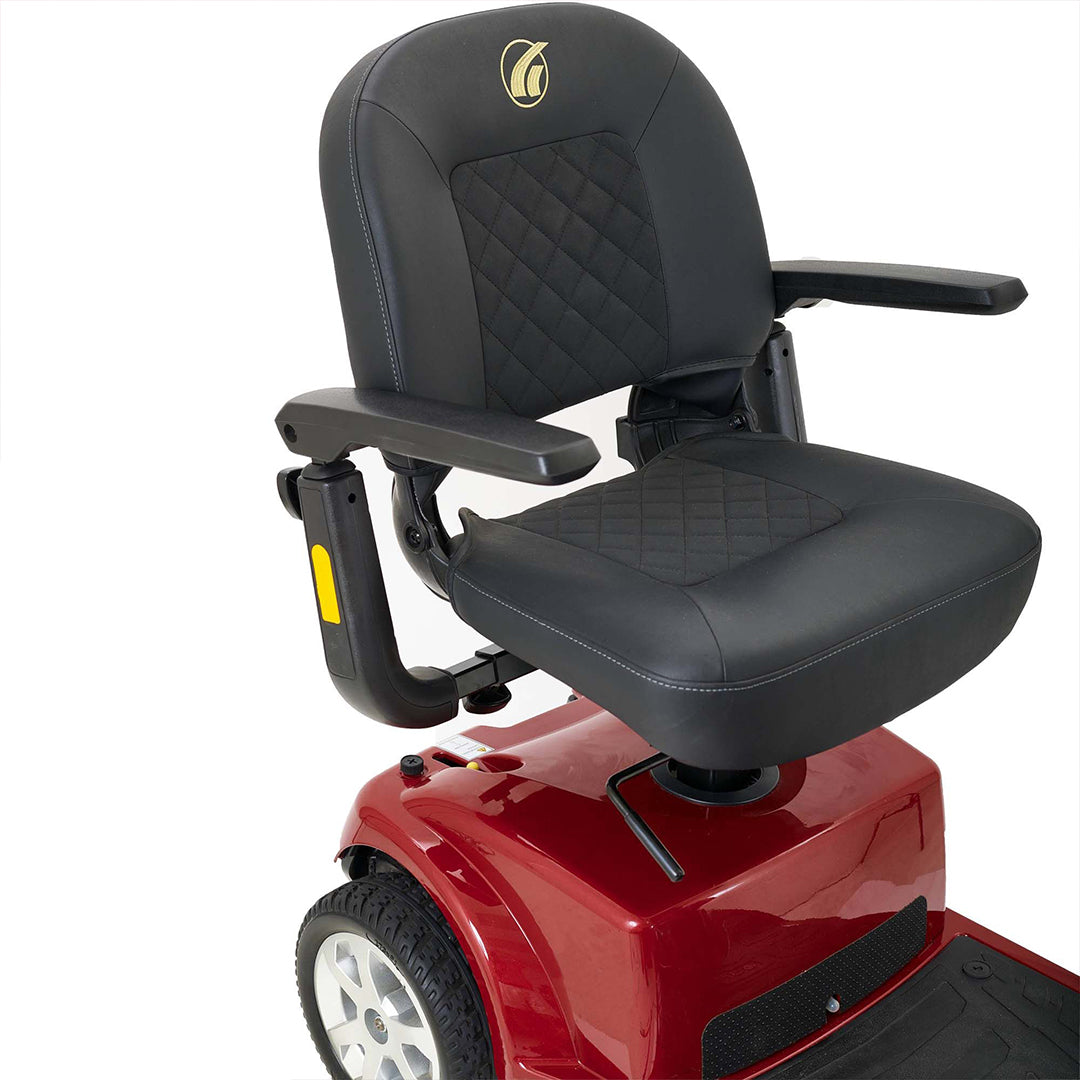 Companion 3-Wheel Full Size Crimson Red Seat