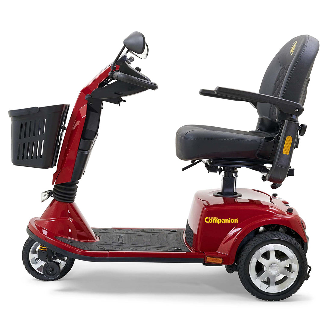 Companion 3-Wheel Full Size Crimson Red Left Side View