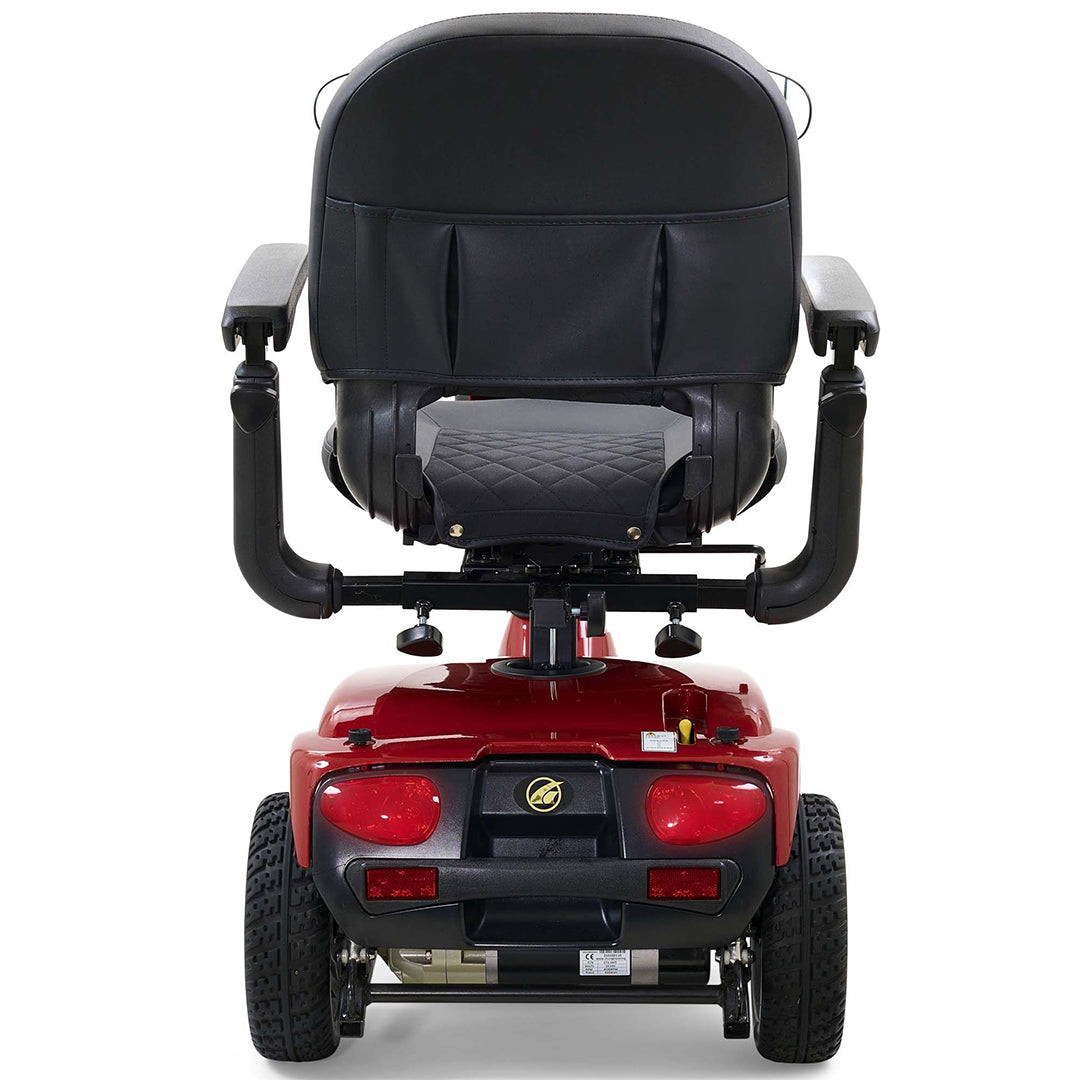Companion 3-Wheel Full Size Crimson Red Rear View