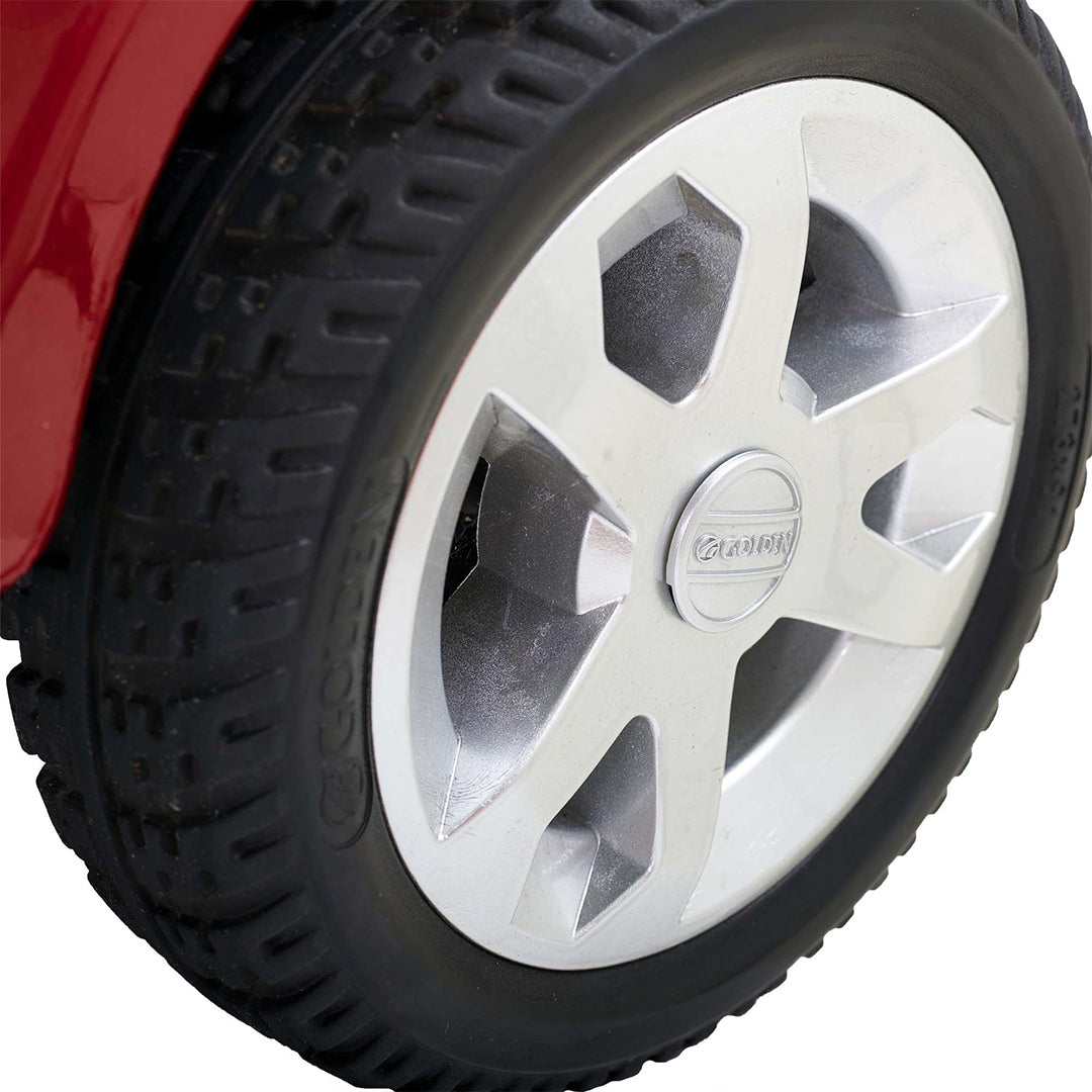 Companion 3-Wheel Full Size Crimson Red Tire