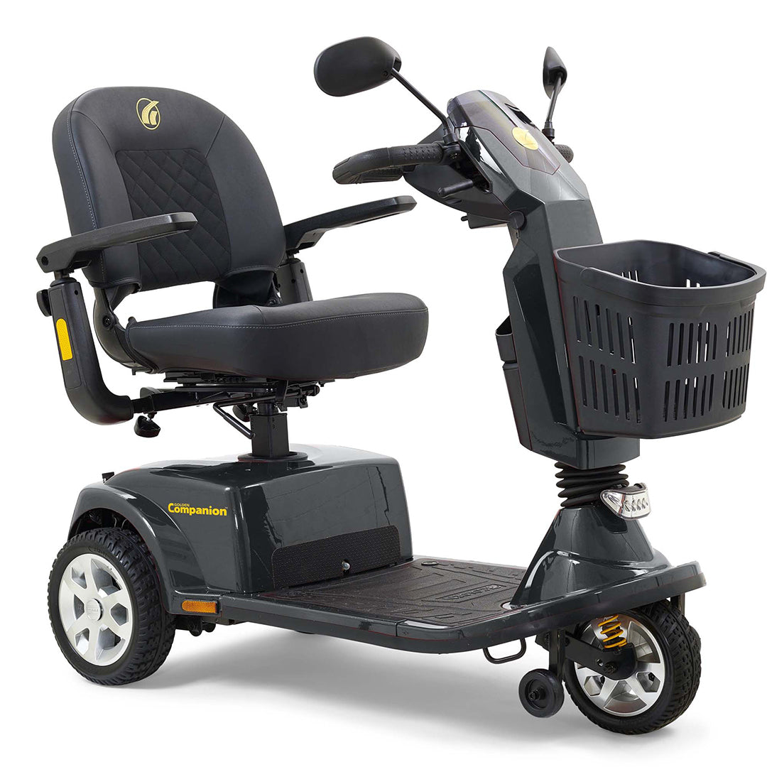 Companion 3-Wheel Full Size Galactic Grey Right Angled View