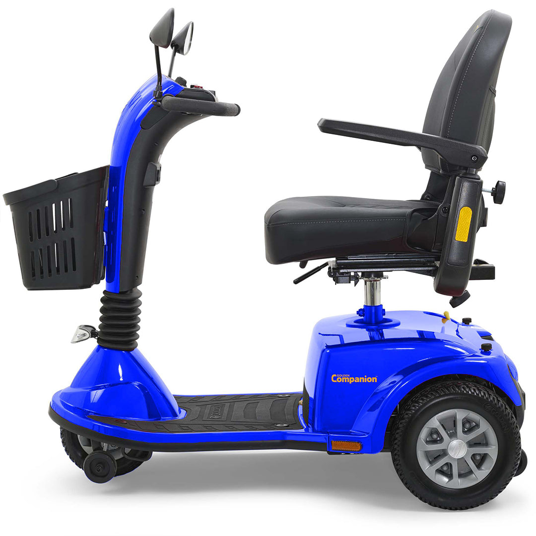 Companion 3-Wheel Mid Size Azure Blue Left Side View