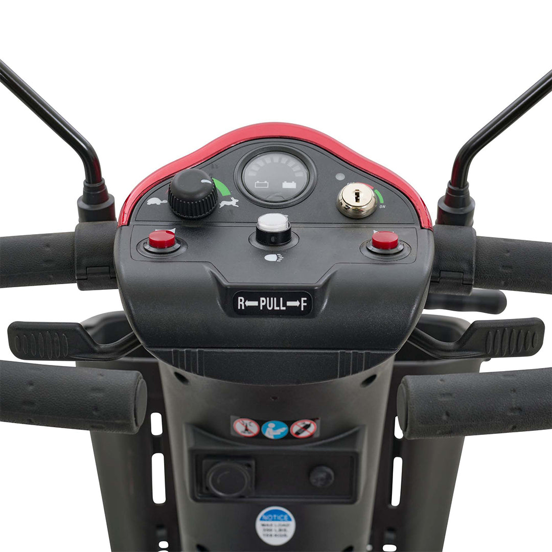 Companion 3-Wheel Mid Size Crimson Red Dashboard