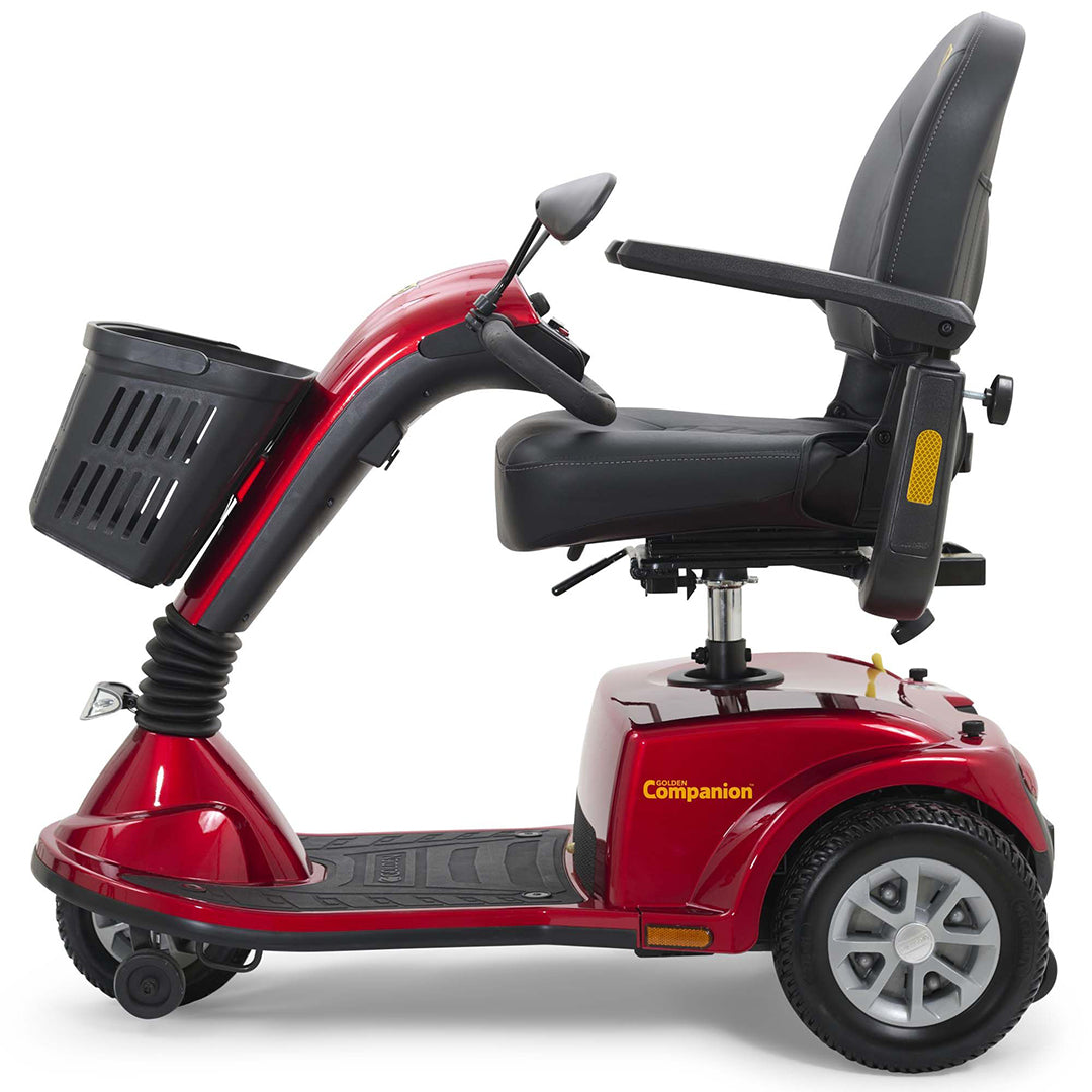 Companion 3-Wheel Mid Size Crimson Red Left Side View