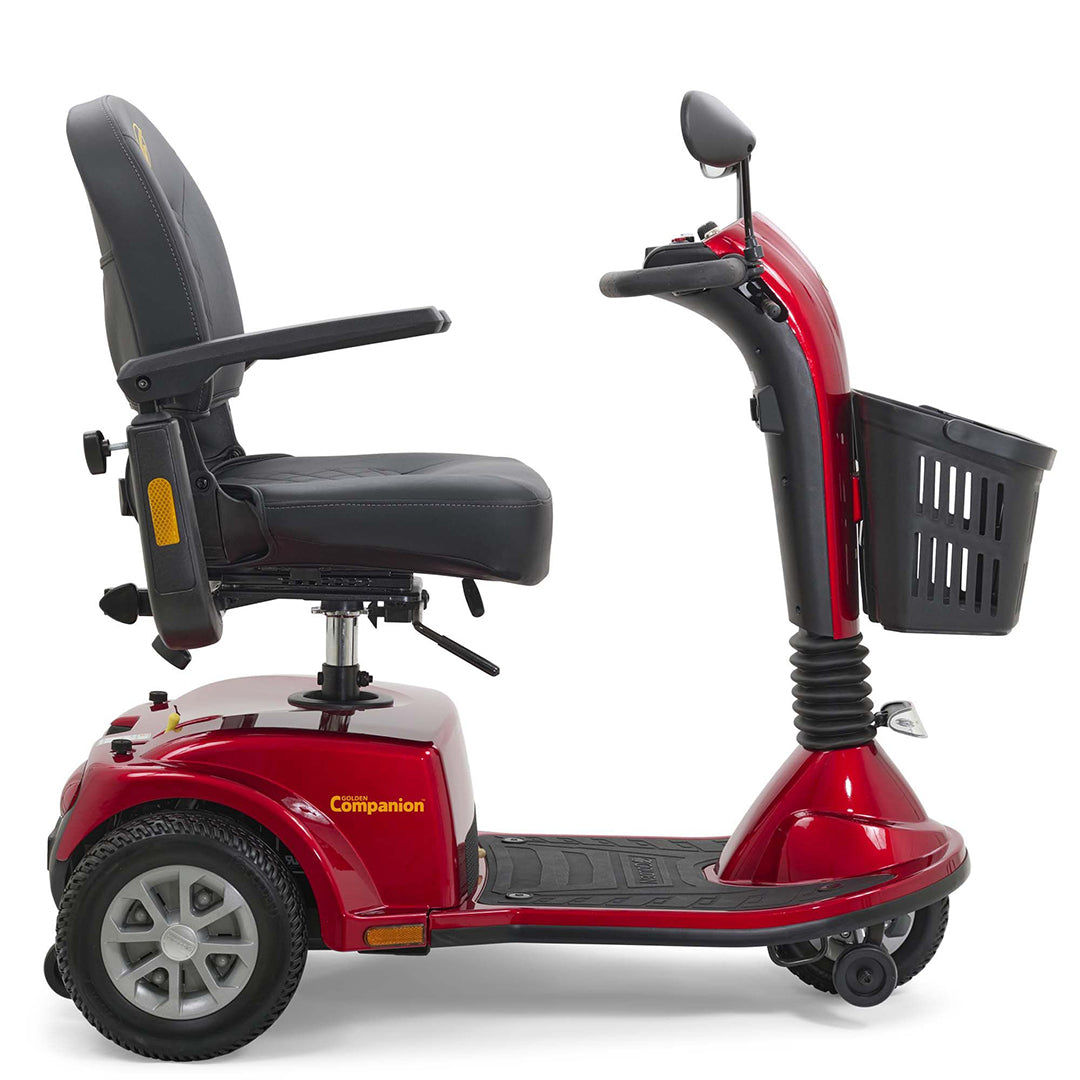Companion 3-Wheel Mid Size Crimson Red Right Side View
