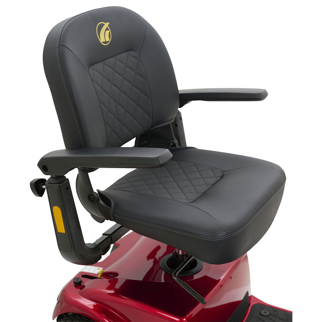 Companion 3-Wheel Mid Size Crimson Red Seat