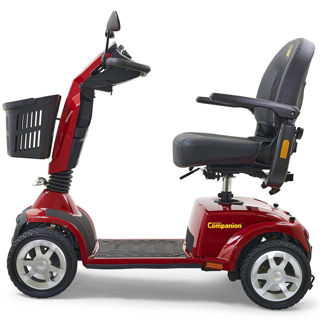 Companion 4-Wheel Full Size Crimson Red Left Side View