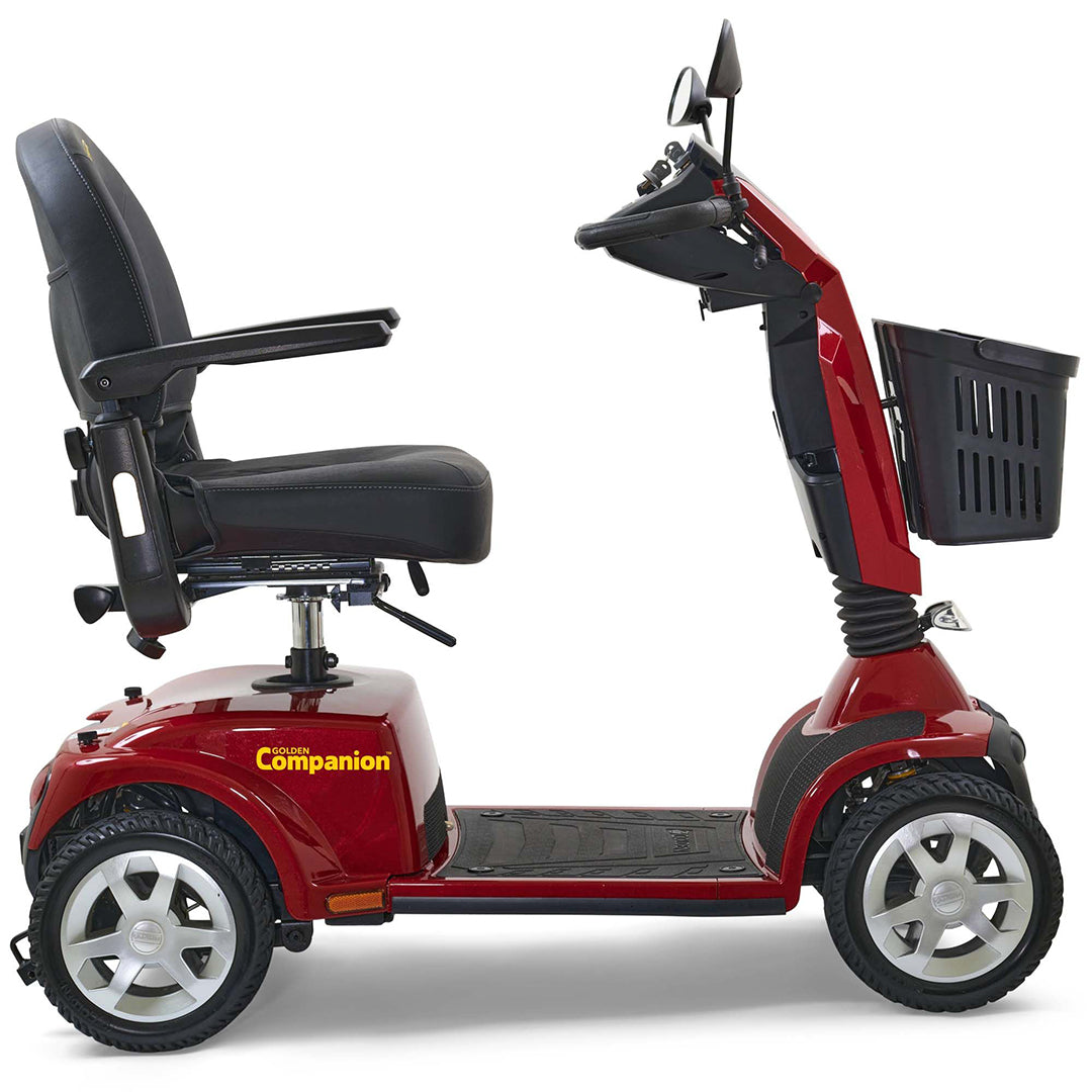 Companion 4-Wheel Full Size Crimson Red Left Side View