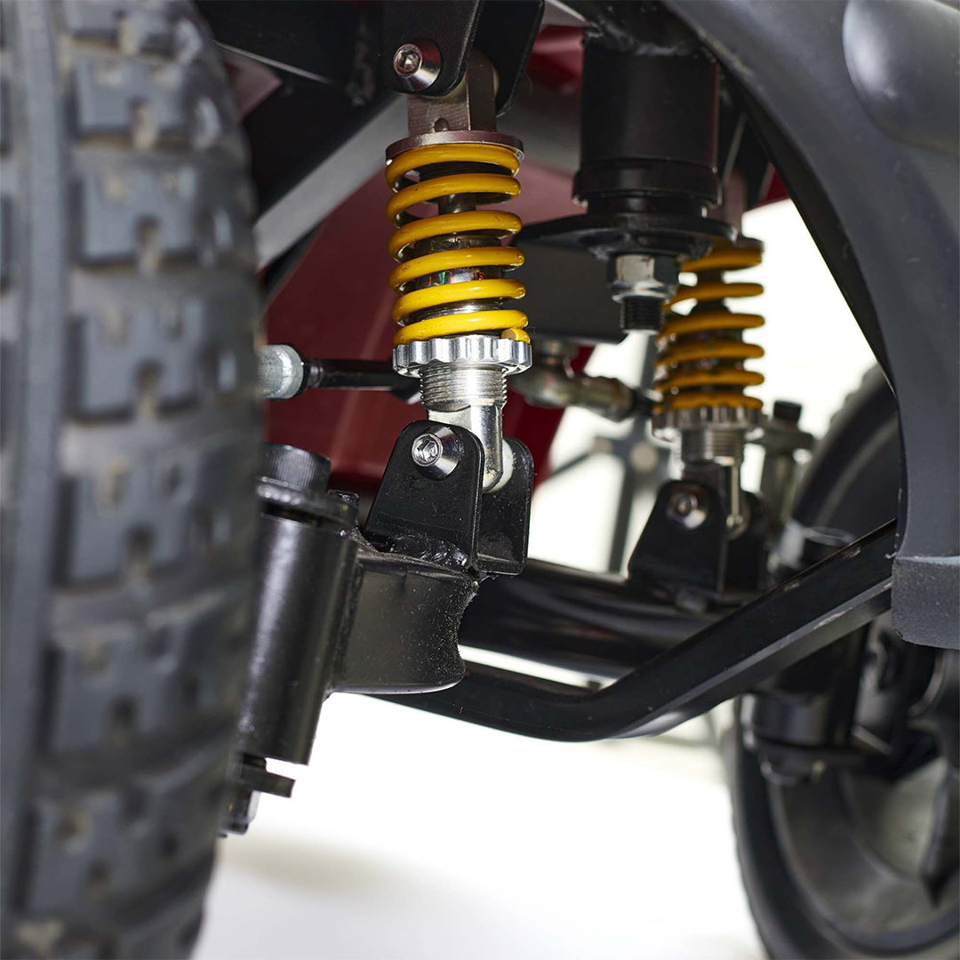 Companion 4-Wheel Full Size  GC440 Galactic Grey Suspension Closeup