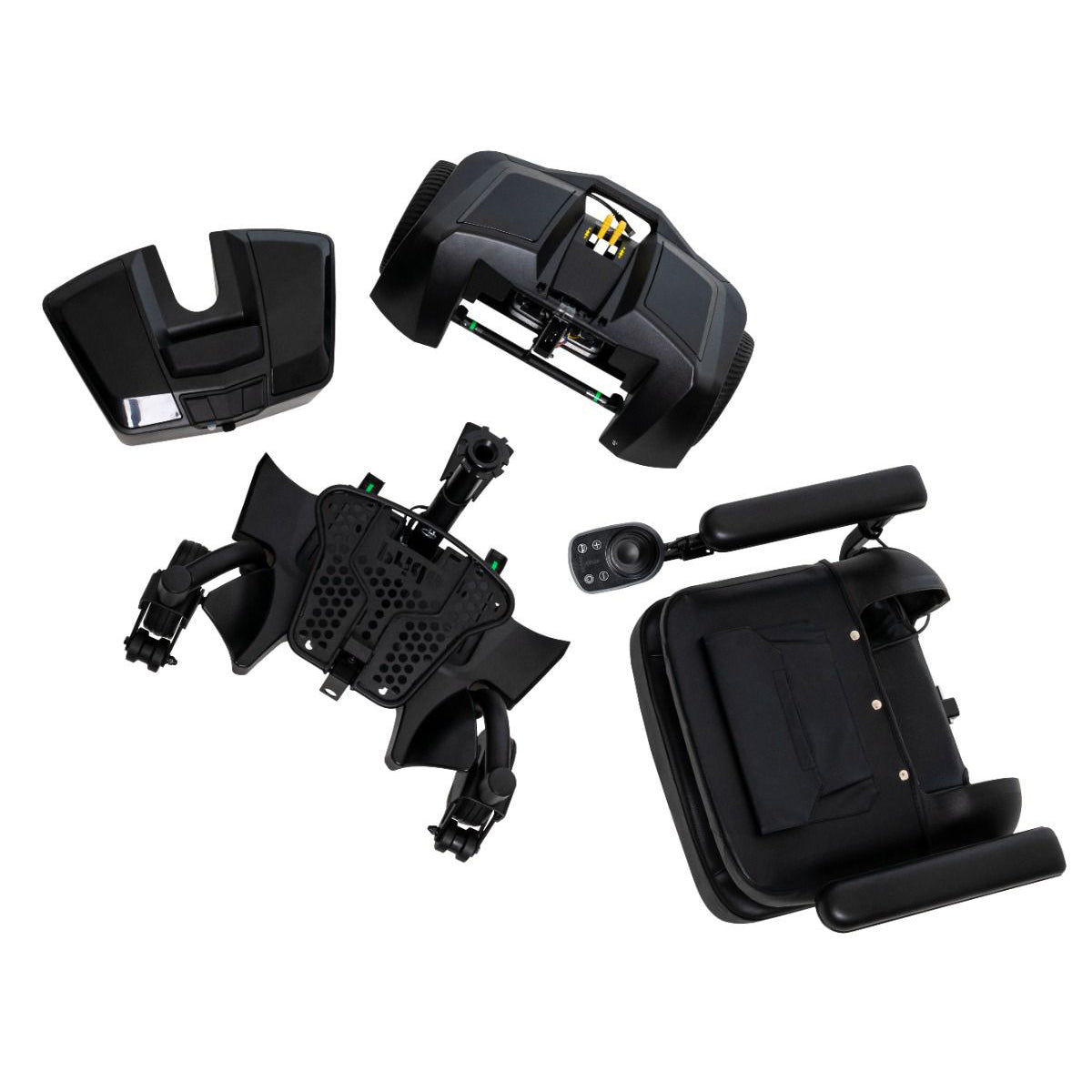 Go Chair MED Disassembled View