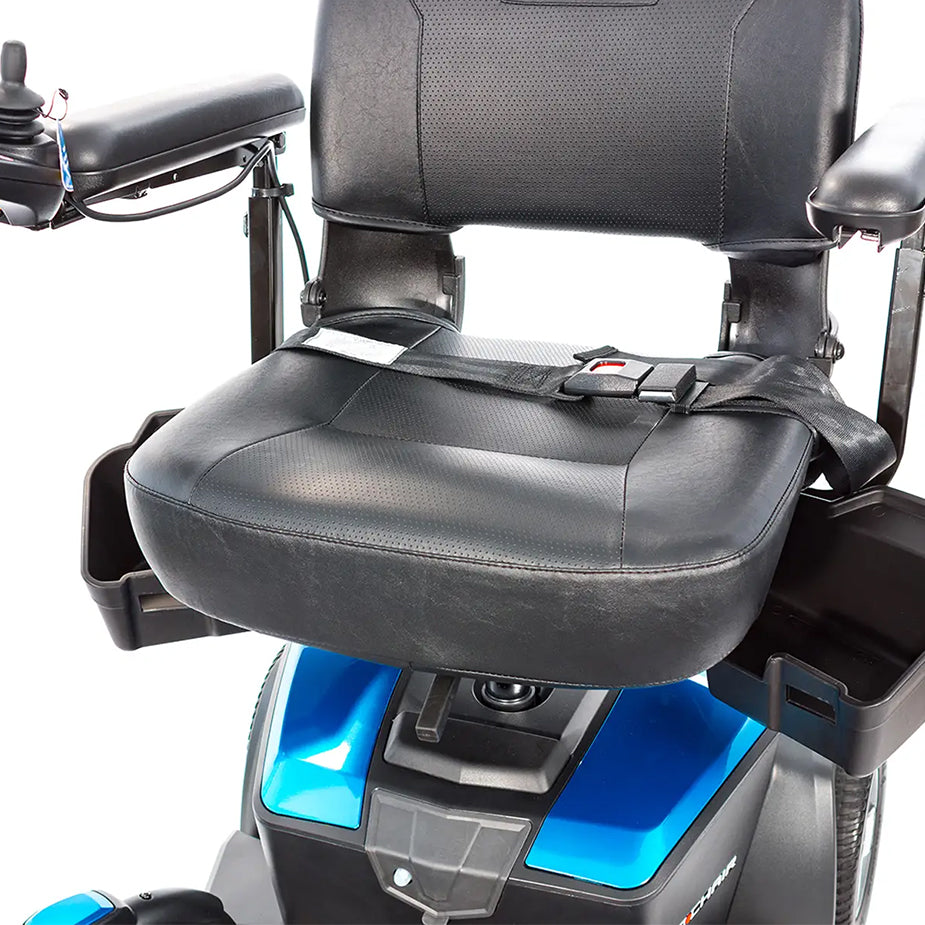 Go Chair Sapphire Blue Seat Closeup