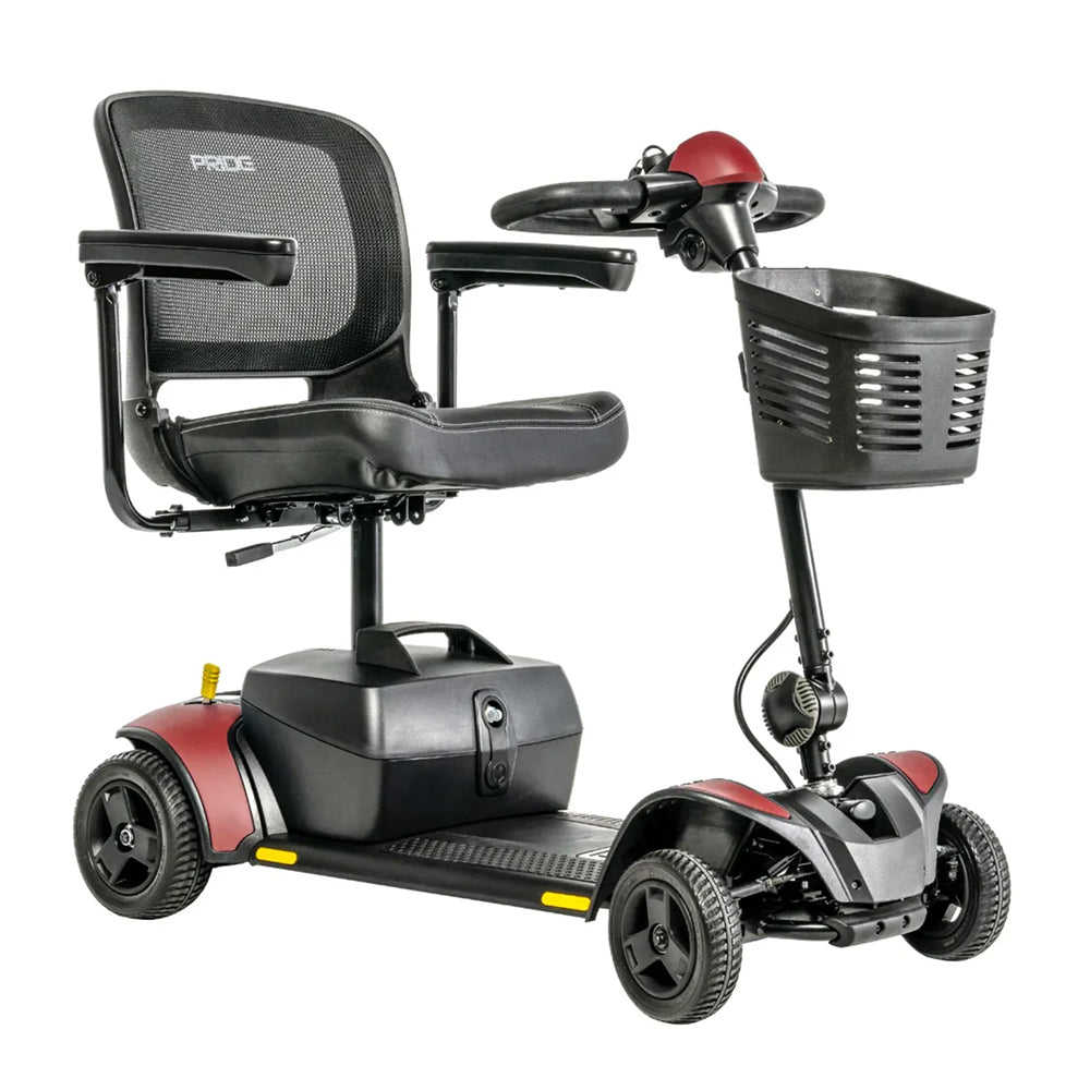 Go Go Elite Traveller 2 4-Wheel Cardinal Red Right Angle View