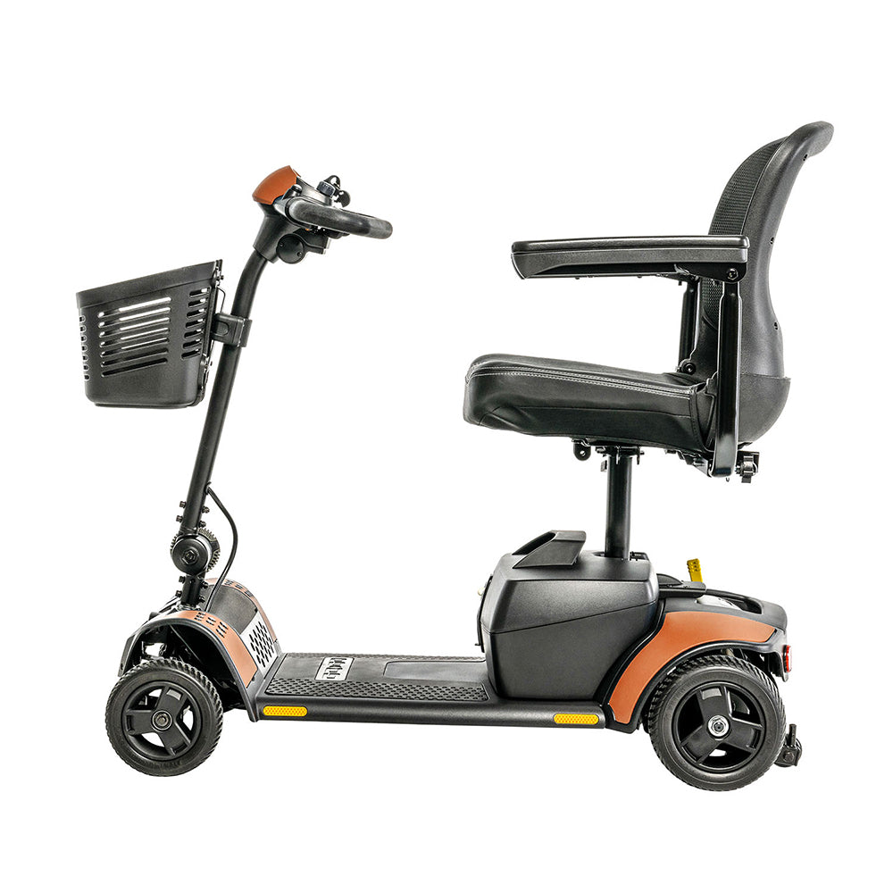 Go Go Elite Traveller 2 4-Wheel Tangerine Left Side View