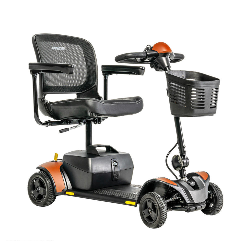 Go Go Elite Traveller 2 4-Wheel Tangerine Right Angled View