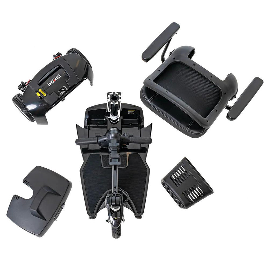 Go Go Ultra X 3-Wheel Disassembled View