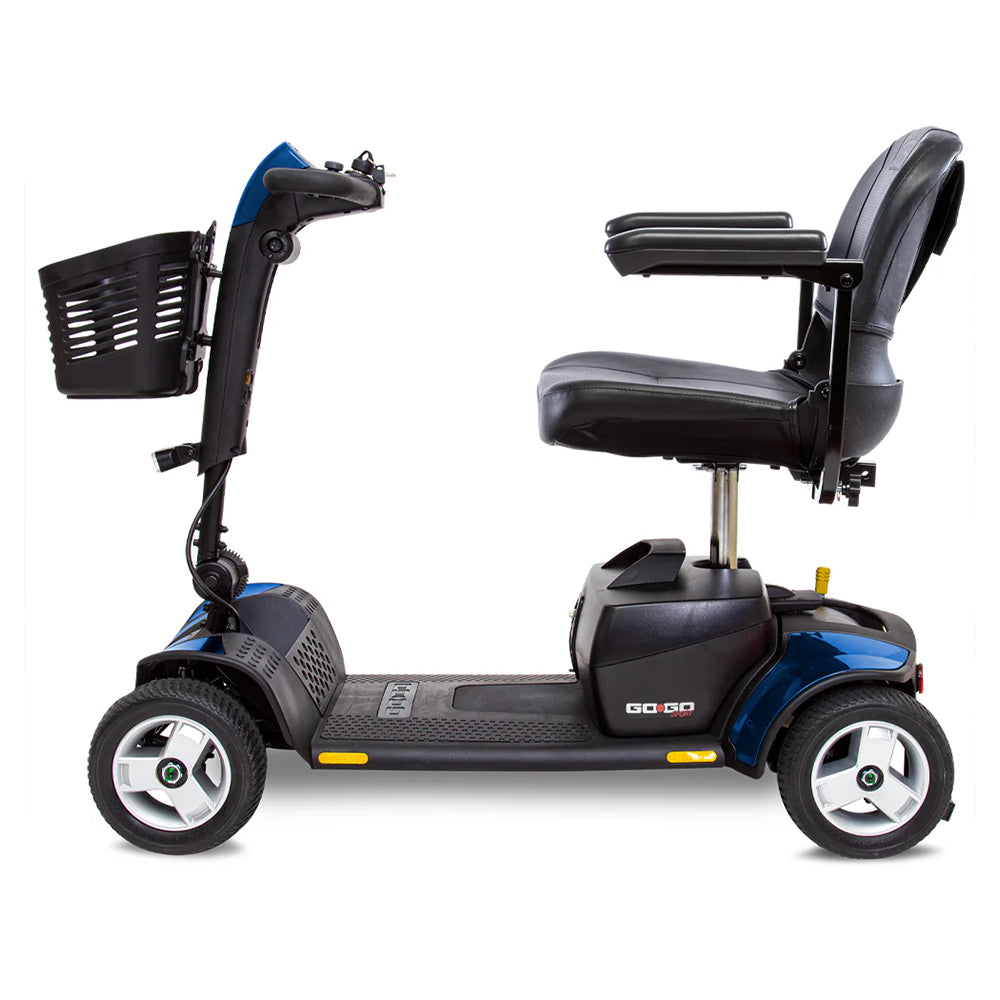 Go Go Sport 4-Wheel Blue Right Side