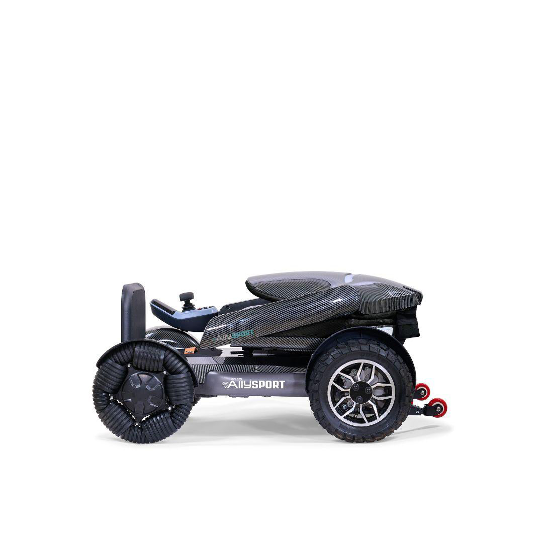 Golden Ally Sport Carbon  Fiber Folded Side View