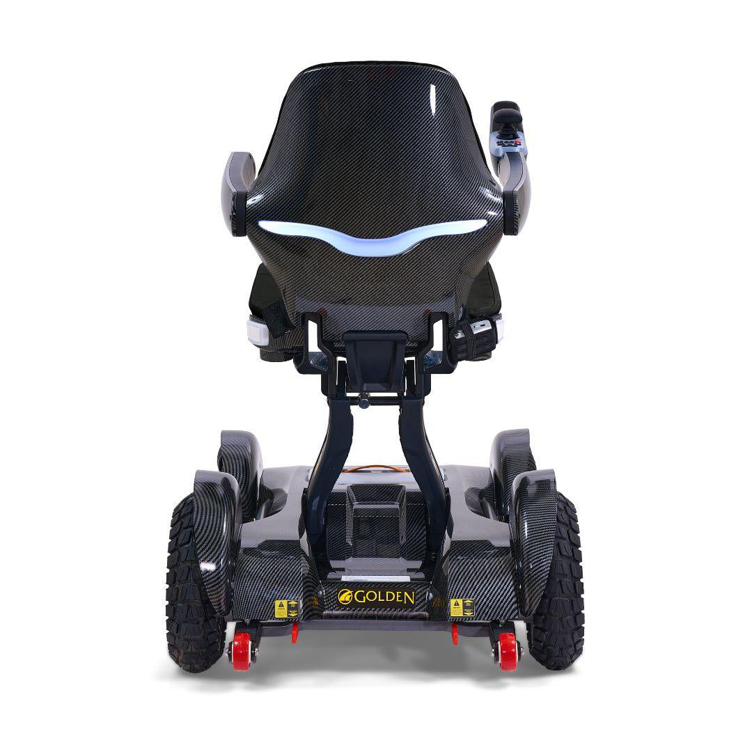 Golden Ally Sport Carbon Fiber Rear View