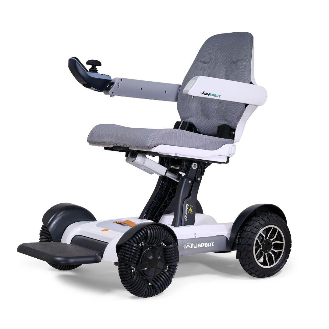 Golden Ally Sport White Angled View