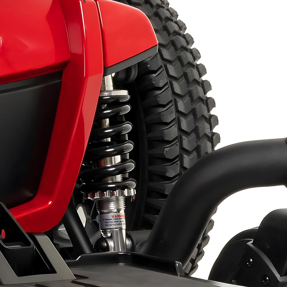 Jazzy 600 ES Suspension Closeup