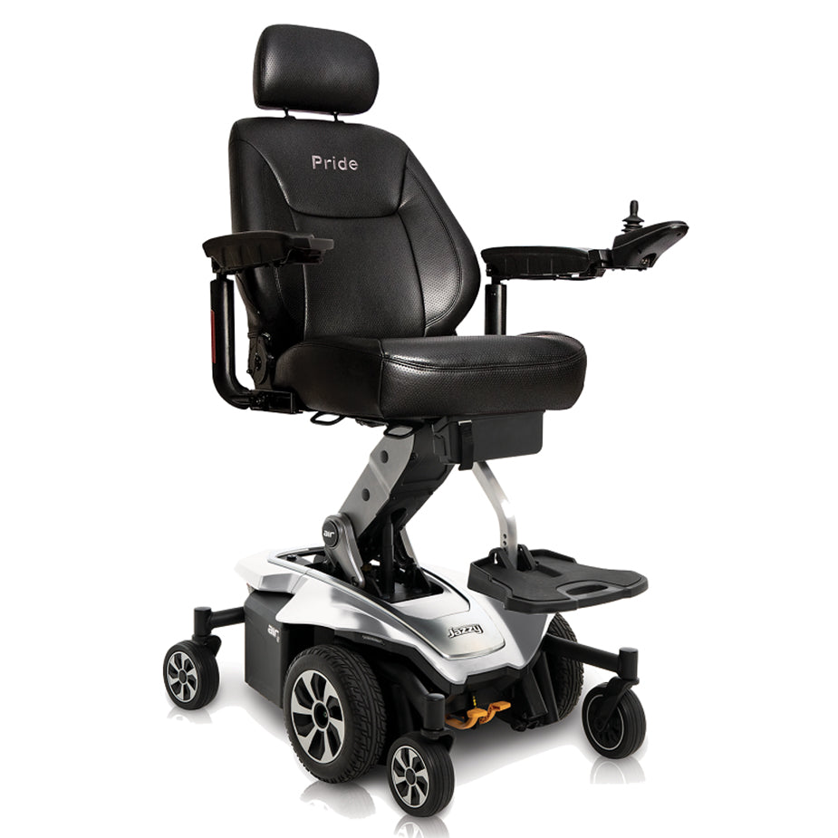 Jazzy Air 2 Silver Right Angled View