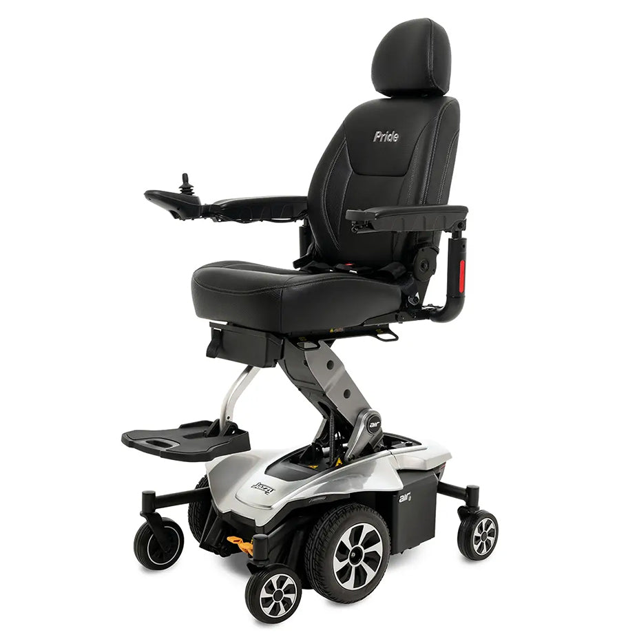 Jazzy Air 2 Silver Left Angled View