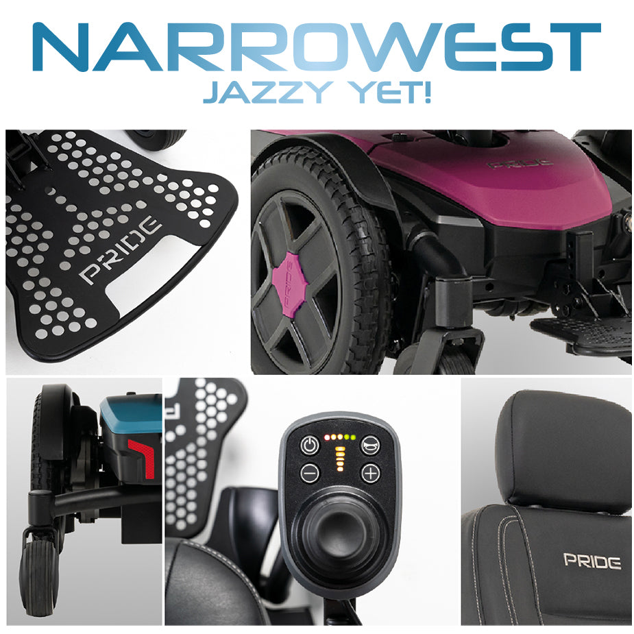 Jazzy Evo 613 Features