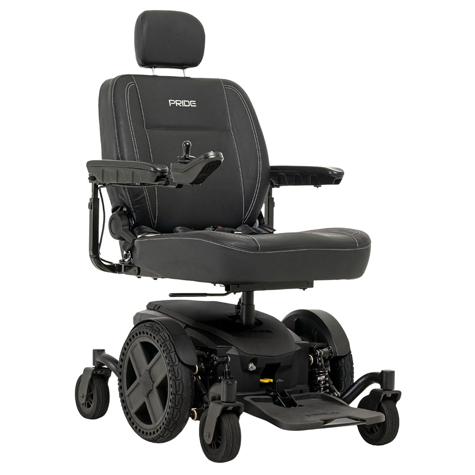 Jazzy EVO 614 Black Angled View