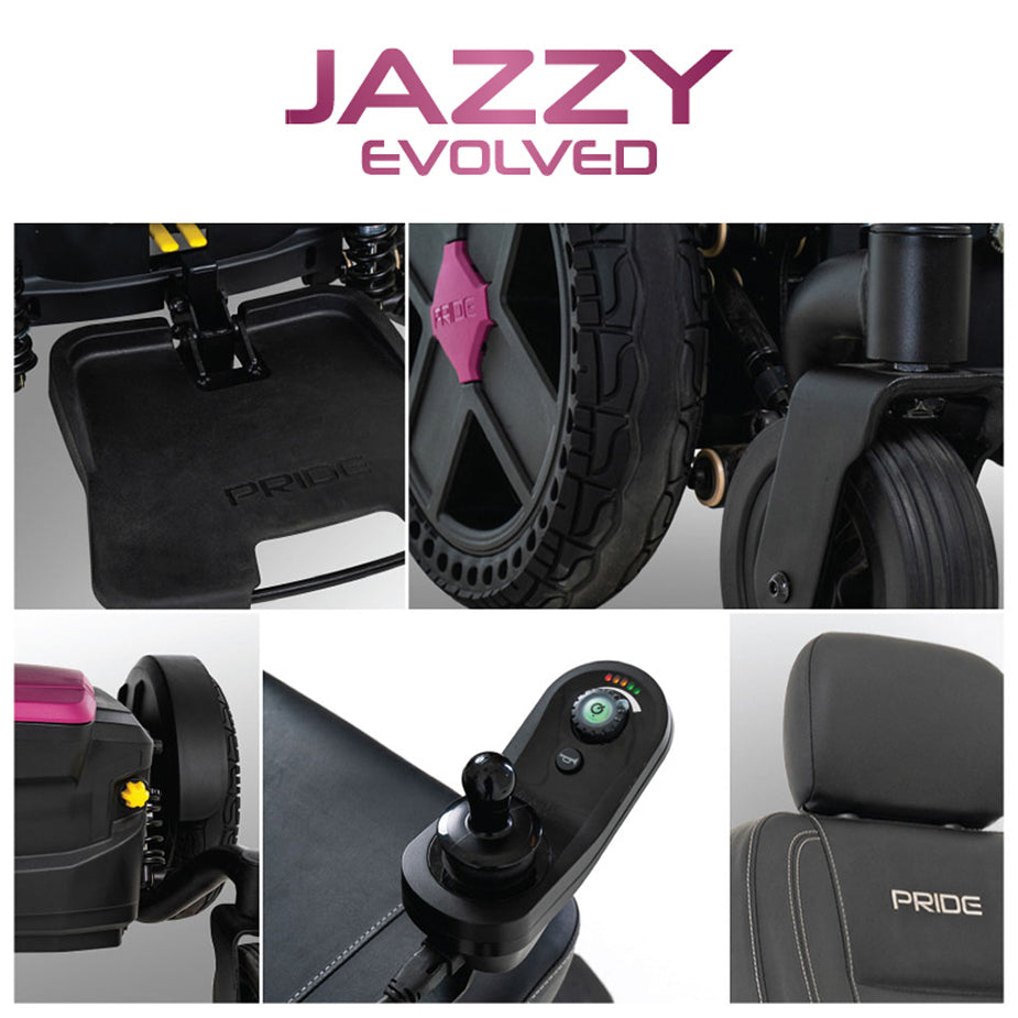 Jazzy EVO 614 Features