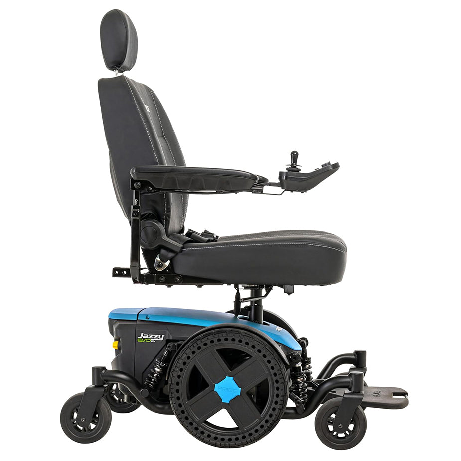 Jazzy EVO 614 Iceberg Blue Side View